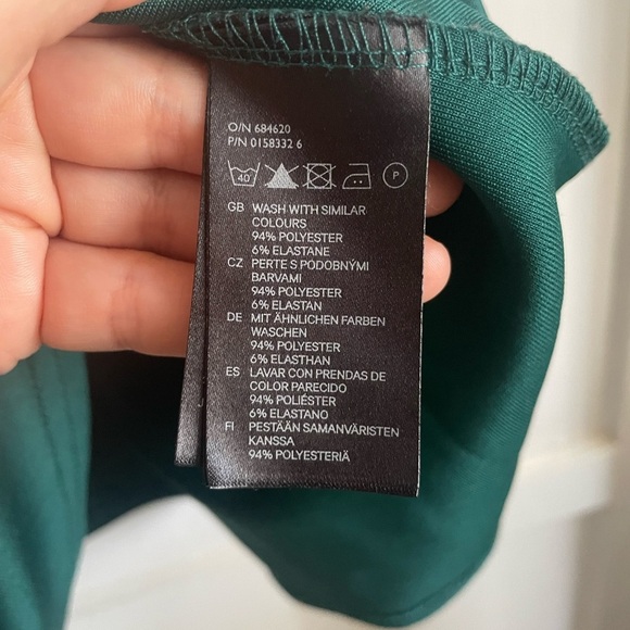 Divided By H&M Green Dress. Pre-Owned. - Picture 5 of 5